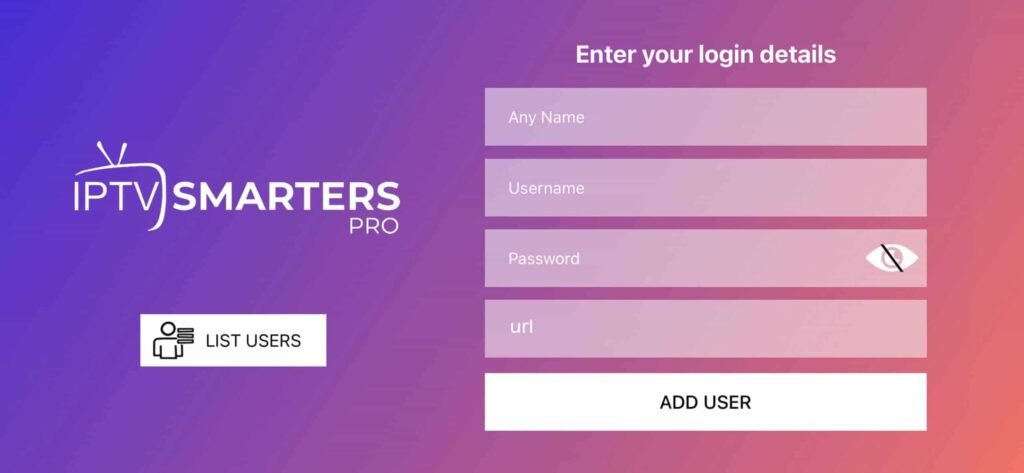 Smarters Player Lite installation guide etape 1