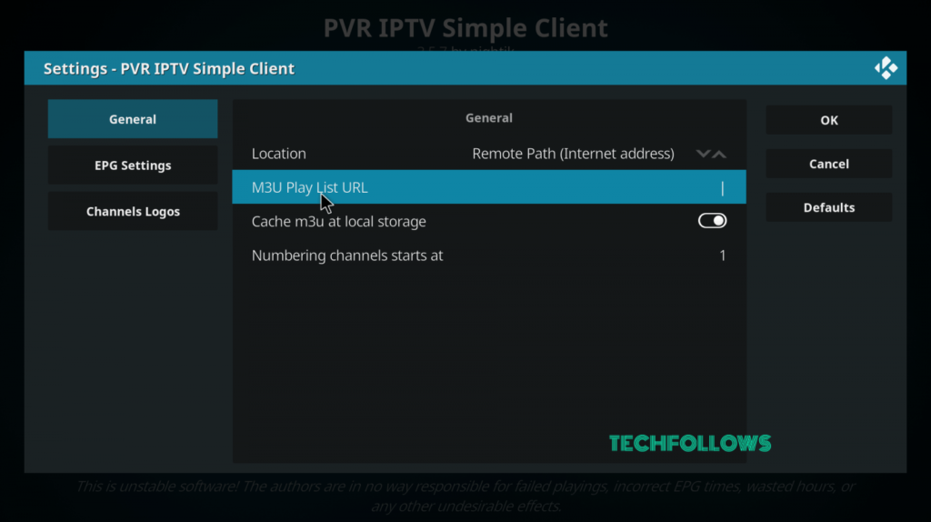 Installer l’IPTV sur Xbox avec Kodi Media Player etape 7